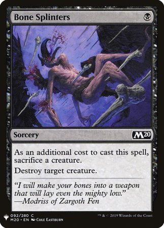 Bone Splinters [Mystery Booster]-1