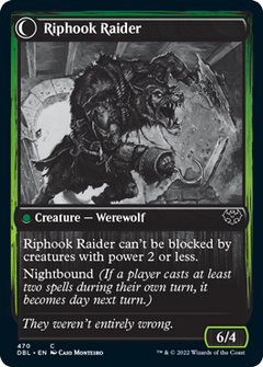 Hookhand Mariner // Riphook Raider [Innistrad: Double Feature]-2