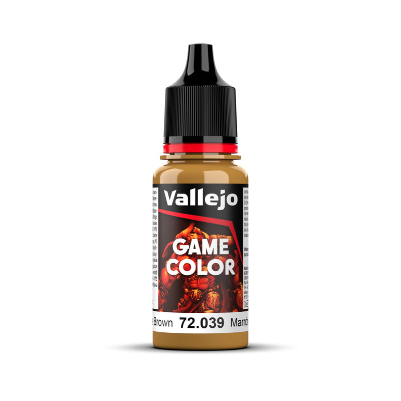 Vallejo Game Color Plague Brown 18ml Acrylic Paint-1