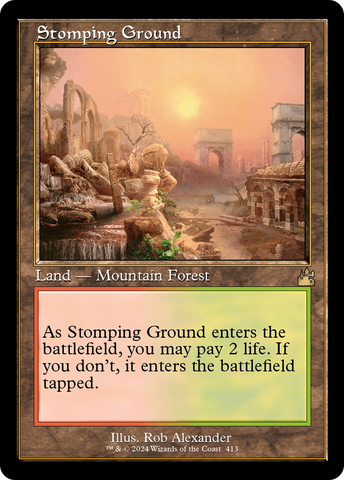 Stomping Ground (Retro) [Ravnica Remastered]