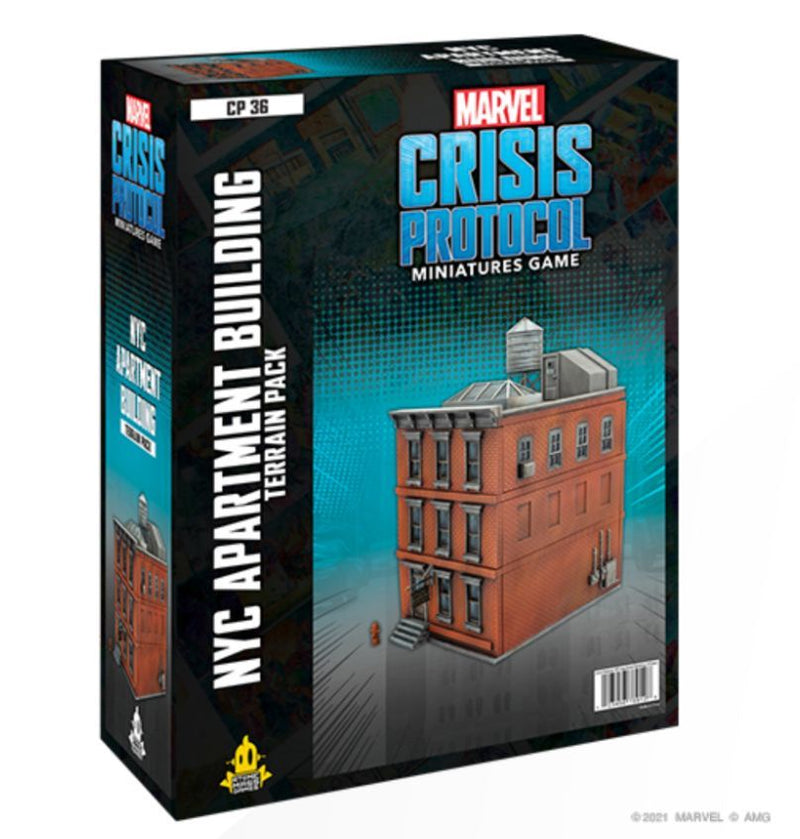 Marvel Crisis Protocol Miniatures Game NYC Apartment Building Terrain-1