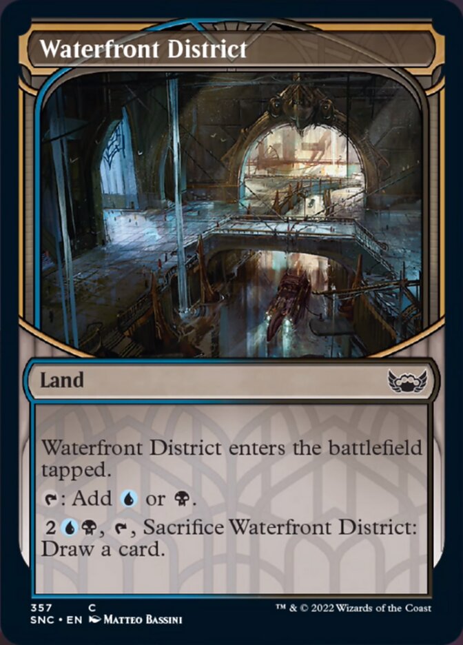 Waterfront District (Showcase Skyscraper) [Streets of New Capenna]-1