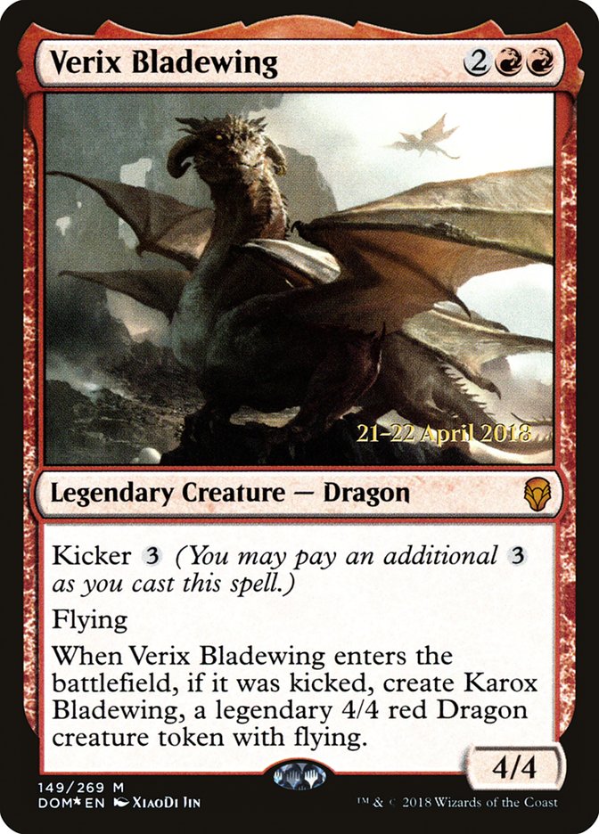 Verix Bladewing [Dominaria Prerelease Promos]-1