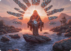 Jadzi, Oracle of Arcavios Art Card [Strixhaven: School of Mages Art Series]-1