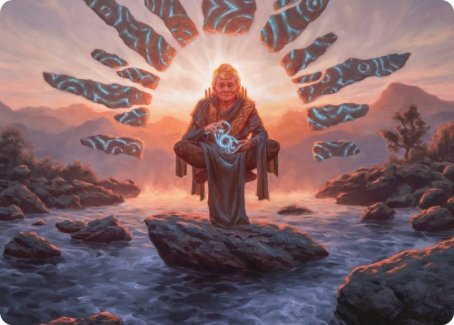 Jadzi, Oracle of Arcavios Art Card [Strixhaven: School of Mages Art Series]-1