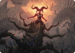 Sheoldred, the Apocalypse Art Card [Dominaria United Art Series]-1