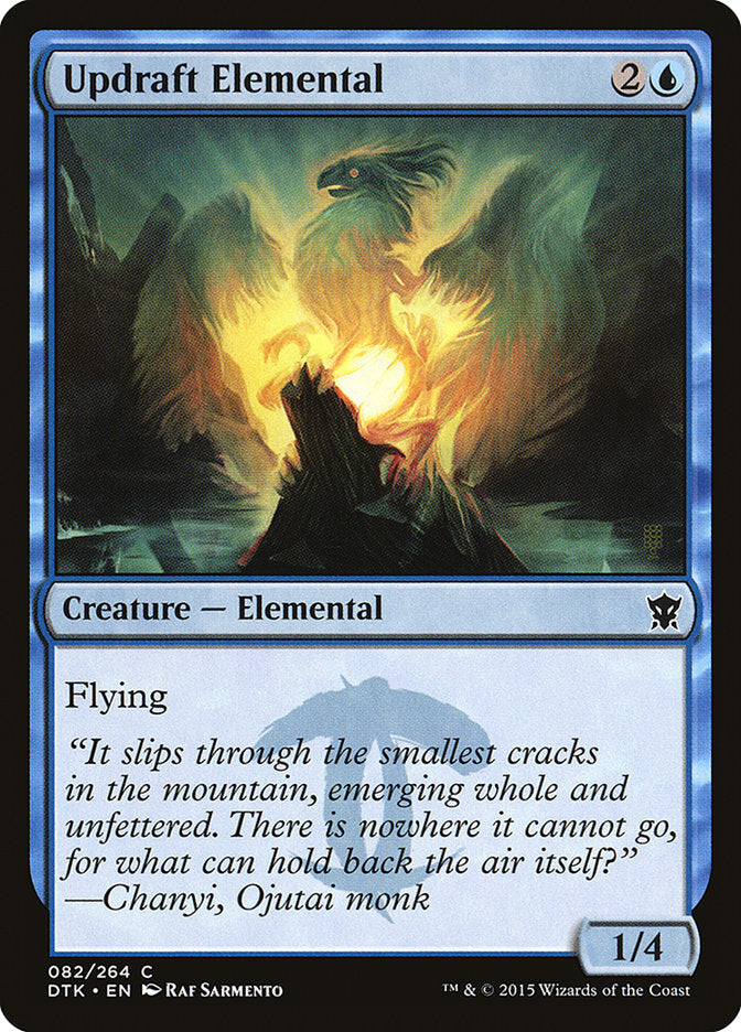 Updraft Elemental [Dragons of Tarkir]-1