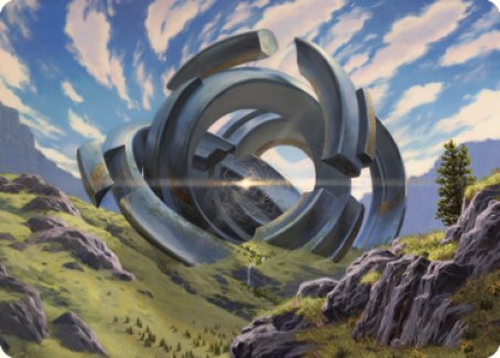 Thran Portal Art Card [Dominaria United Art Series]-1