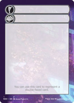 Helper Card (1/9) [Kamigawa: Neon Dynasty Tokens]-1