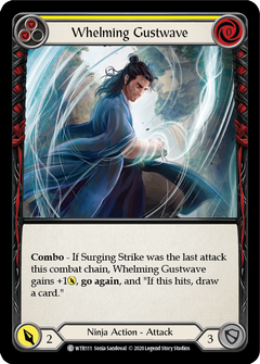 Whelming Gustwave (Yellow) [U-WTR111] (Welcome to Rathe Unlimited)  Unlimited Rainbow Foil-1