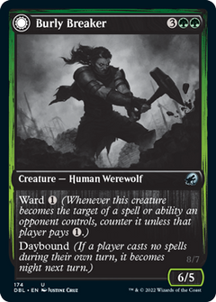 Burly Breaker // Dire-Strain Demolisher [Innistrad: Double Feature]-1