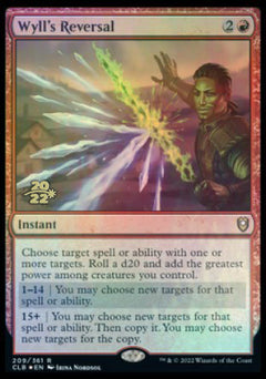 Wyll's Reversal [Commander Legends: Battle for Baldur's Gate Prerelease Promos]-1