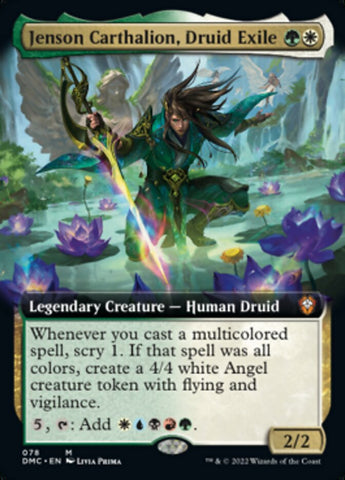 Jenson Carthalion, Druid Exile (Extended) [Dominaria United Commander]
