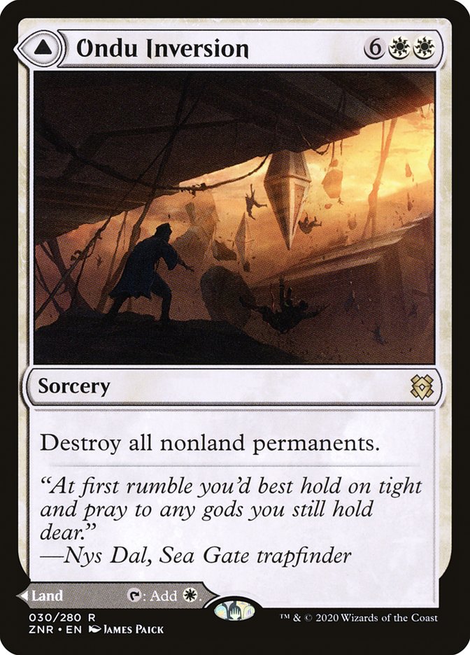 Ondu Inversion // Ondu Skyruins [Zendikar Rising]-1