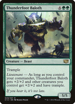 Thunderfoot Baloth [Commander 2014]-1