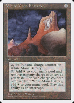 White Mana Battery [Fourth Edition]-1