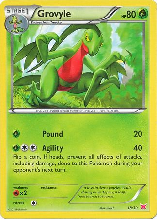 Grovyle (18/30) [XY: Trainer Kit 2 - Latias]-1