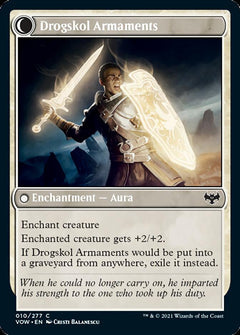 Drogskol Infantry // Drogskol Armaments [Innistrad: Crimson Vow]-2