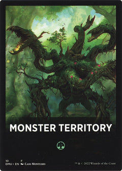 Monster Territory Theme Card [Dominaria United Tokens]-1
