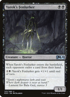 Yarok's Fenlurker [Core Set 2020]-1