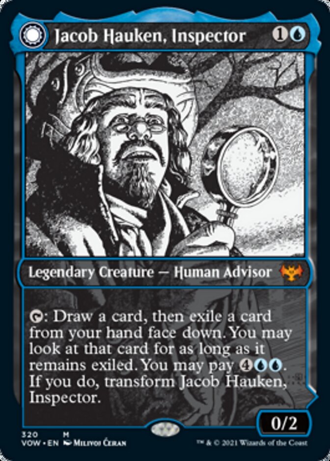 Jacob Hauken, Inspector // Hauken's Insight (Showcase Eternal Night) [Innistrad: Crimson Vow]-1