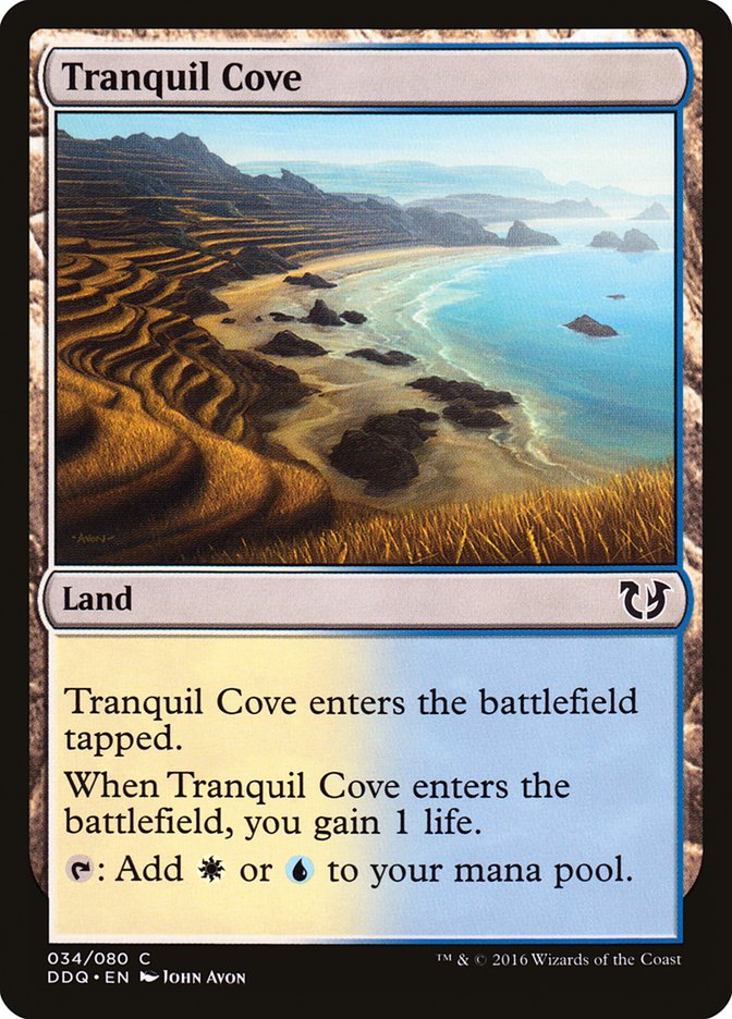 Tranquil Cove [Duel Decks: Blessed vs. Cursed]-1