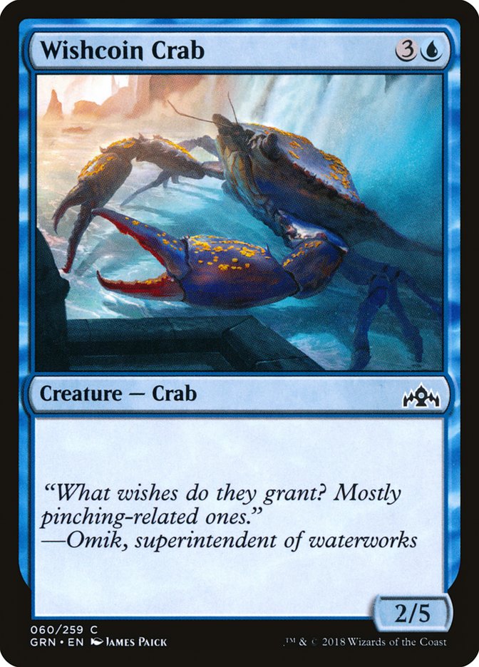 Wishcoin Crab [Guilds of Ravnica]-1