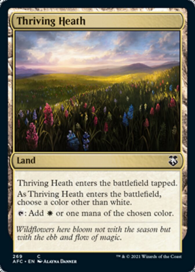 Thriving Heath [Dungeons & Dragons: Adventures in the Forgotten Realms Commander]-1