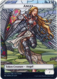 Angel Token (SEA Exclusive) [Dominaria United Tokens]-1