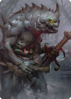 Gray Slaad Art Card [Commander Legends: Battle for Baldur's Gate Art Series]-1