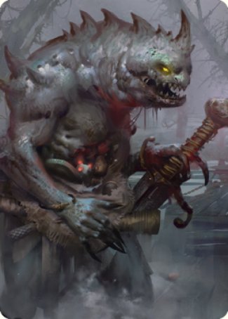 Gray Slaad Art Card [Commander Legends: Battle for Baldur's Gate Art Series]-1