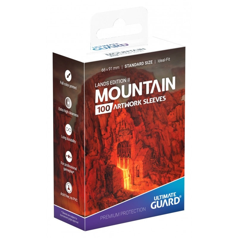 Ultimate Guard Lands Edition 2 Mountain Standard Sleeves-1