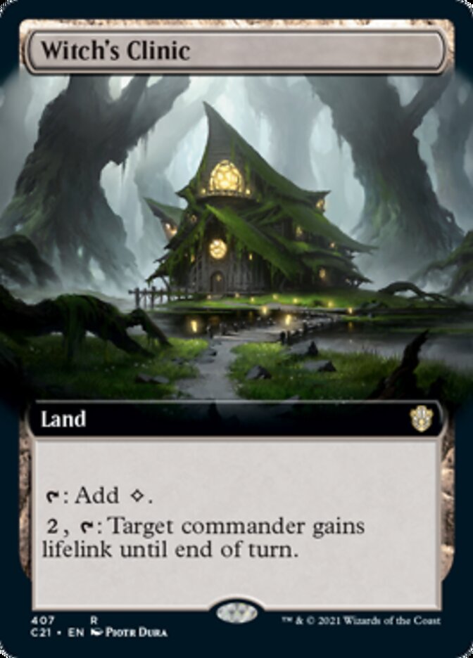 Witch's Clinic (Extended Art) [Commander 2021]-1