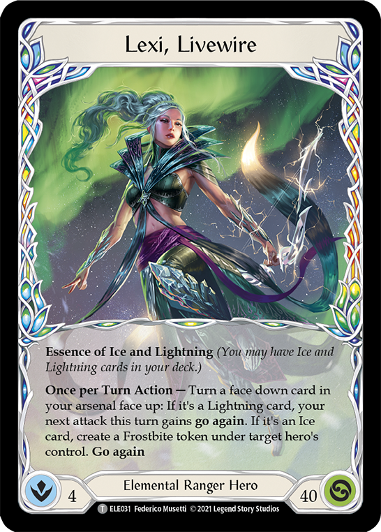 Lexi, Livewire // Rosetta Thorn [ELE031] (Tales of Aria)  1st Edition Normal-1