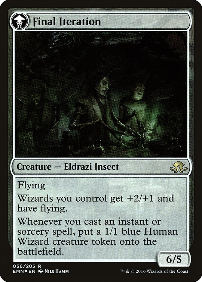 Docent of Perfection // Final Iteration [Eldritch Moon Prerelease Promos]-2