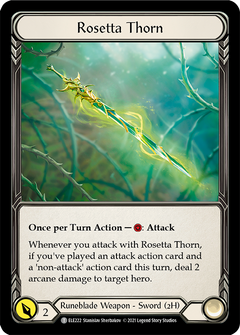 Lexi, Livewire // Rosetta Thorn [ELE031] (Tales of Aria)  1st Edition Normal-2