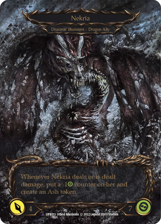 Invoke Nekria // Nekria (Marvel) [UPR013] (Uprising)  Cold Foil-1