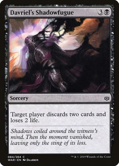 Davriel's Shadowfugue [War of the Spark]-1