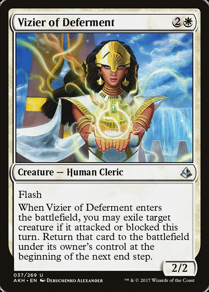 Vizier of Deferment [Amonkhet]-1