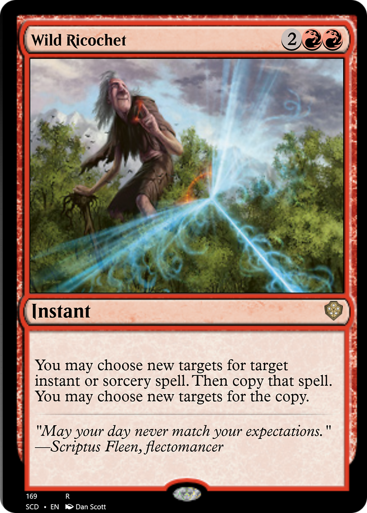 Wild Ricochet [Starter Commander Decks]-1