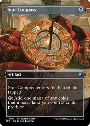 Star Compass (Borderless) [The Lost Caverns of Ixalan Special Guests]