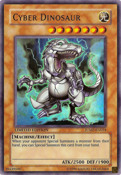 Cyber Dinosaur [JUMP-EN024] Ultra Rare