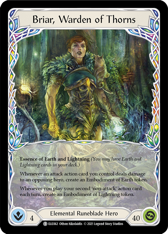 Briar // Frostbite [ELE063] (Tales of Aria)  1st Edition Normal-1