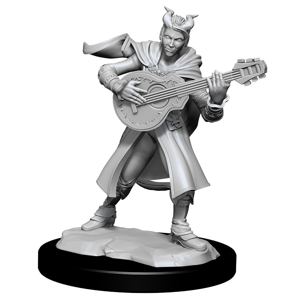 D&D Nolzurs Marvelous Unpainted Miniatures Tiefling Bard Female-1