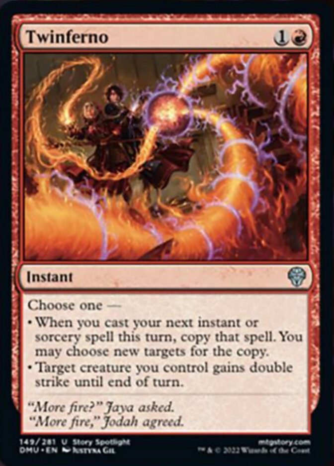 Twinferno [Dominaria United]-1
