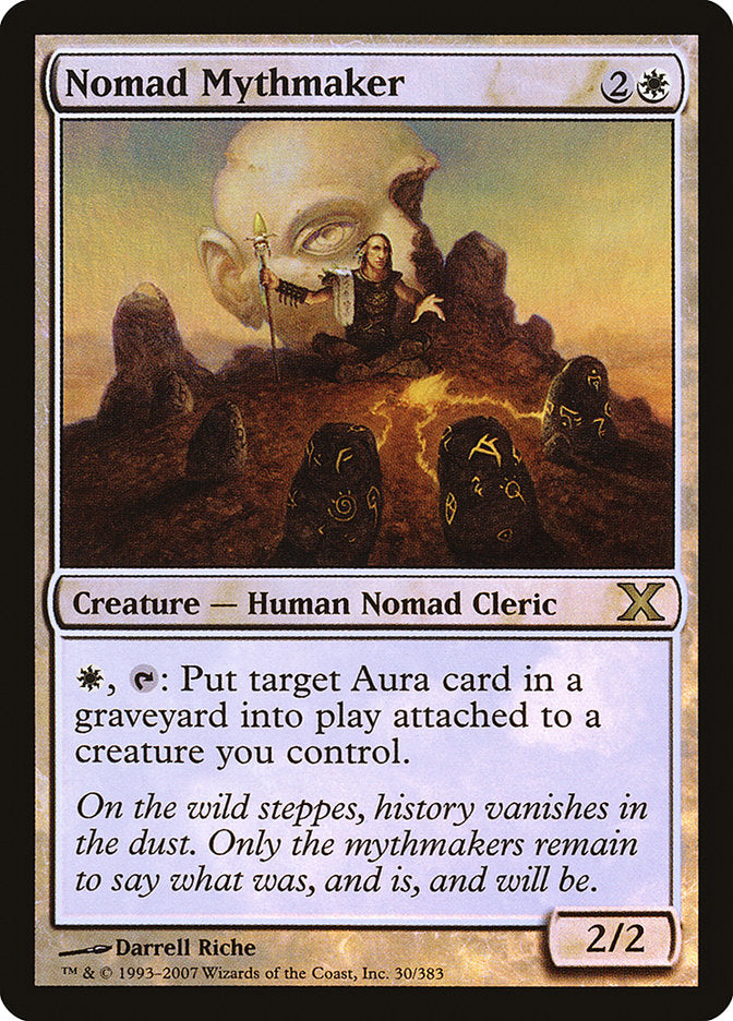 Nomad Mythmaker (Premium Foil) [Tenth Edition]-1