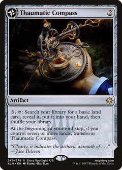 Thaumatic Compass // Spires of Orazca [Ixalan]-1