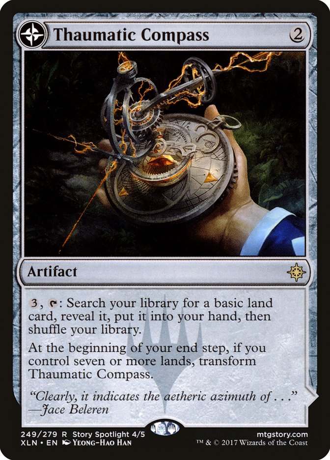 Thaumatic Compass // Spires of Orazca [Ixalan]-1