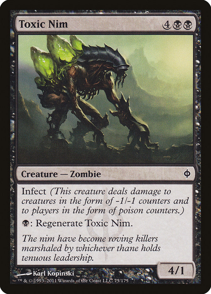 Toxic Nim [New Phyrexia]-1