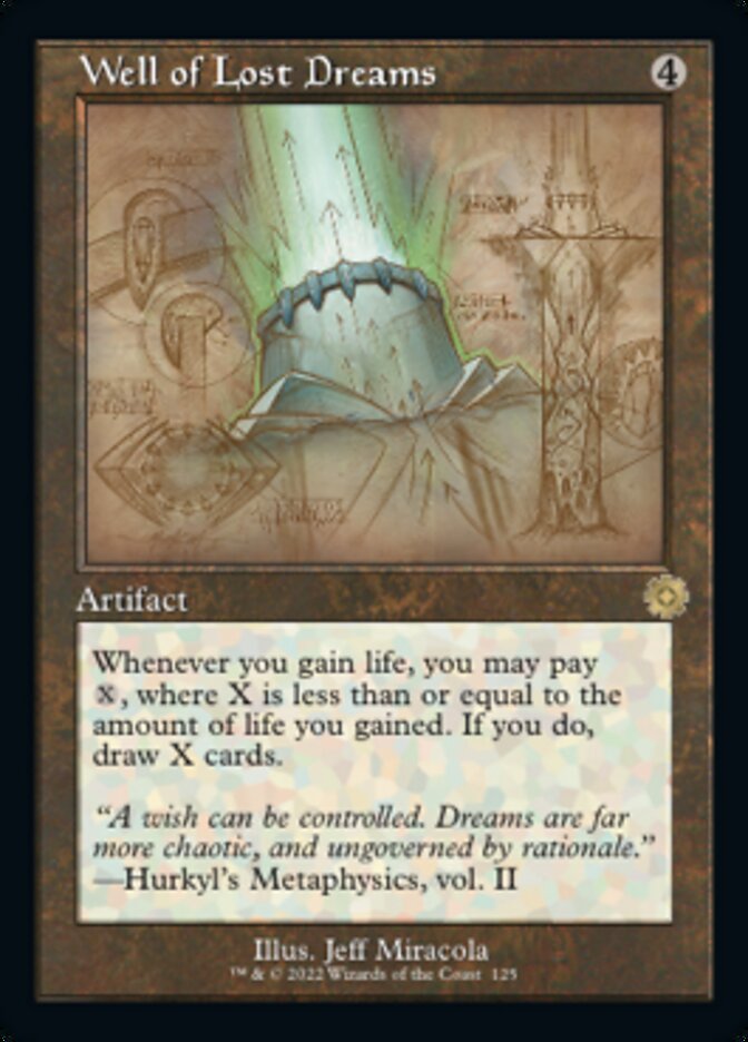 Well of Lost Dreams (Retro Schematic) [The Brothers' War Retro Artifacts]-1